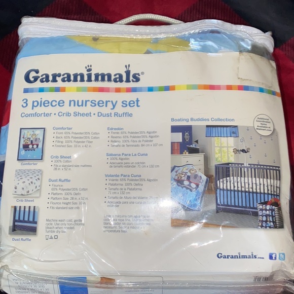 Garanimals 3 piece nursery set - Picture 4 of 5